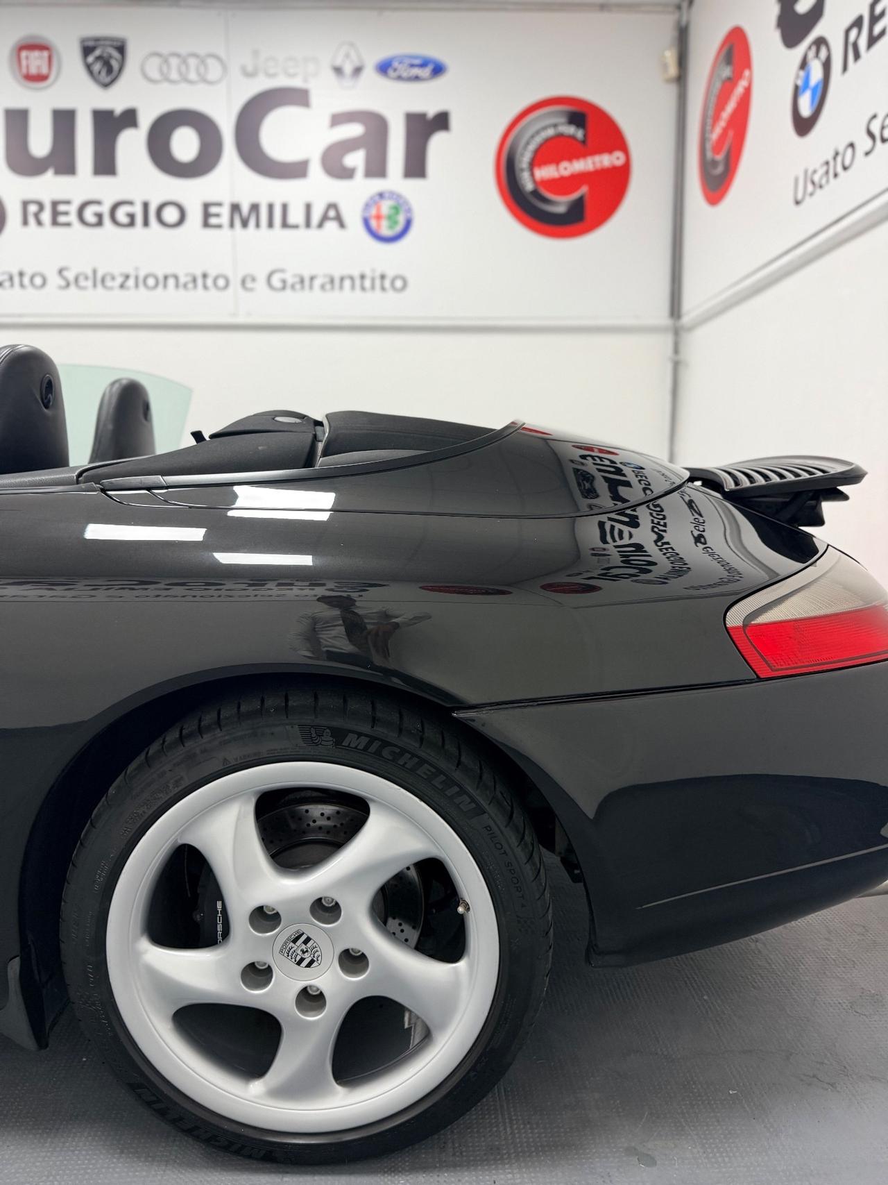 Porsche 911 3.4 Carrera 300CV Manuale Cabriolet ASI HARDTOP 06/2001 TAGLIANDI UFFICIALI