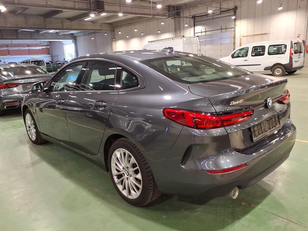 BMW 216D GRAN COUPE 115CV STEPTRONIC BUSINESS ADVANTAGE ( FARI LED - BMW DIGITAL COCKPIT - CRUISE - PELLE - NAVI - MIRROR - PARK ASSISTANT - TELECAMERA POST. - CERCHI 17 )