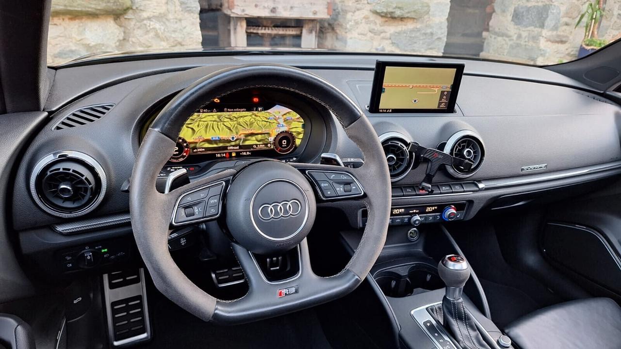 Audi RS3 SPB Virtual tetto Bang&Olufsen