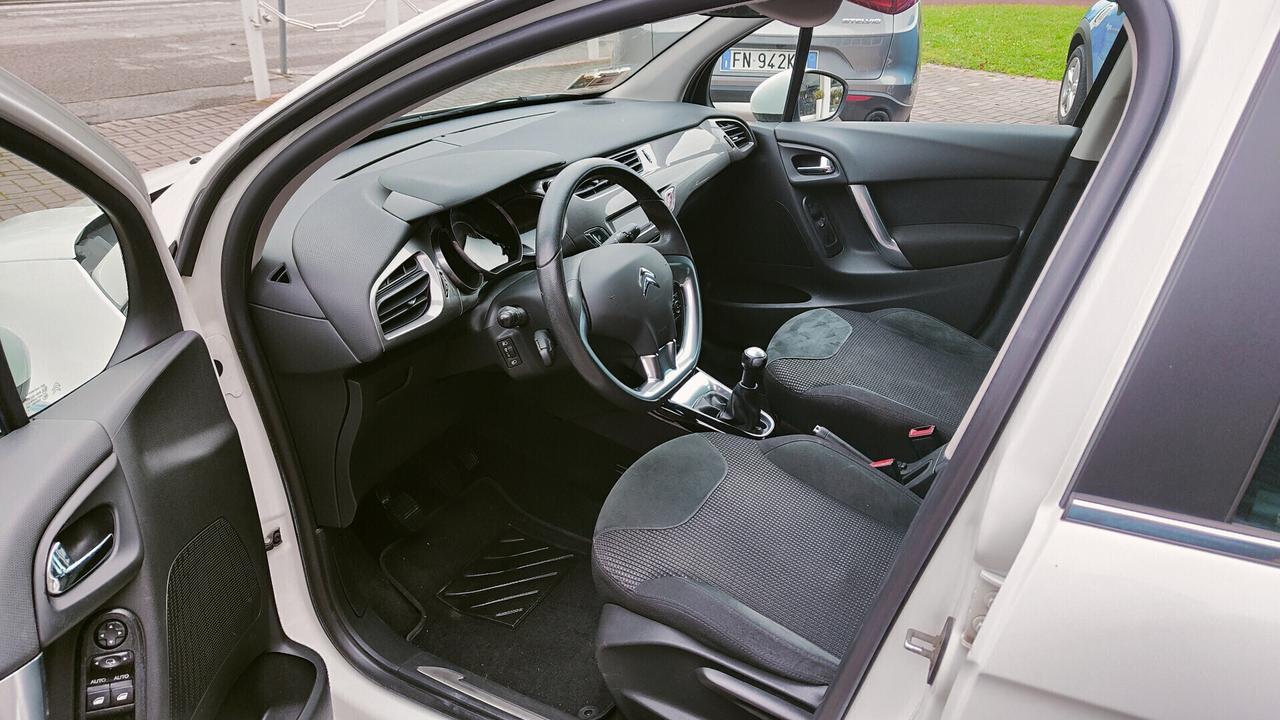 Citroen C3 EXCLUSIVE KM 76.500 OK NEO PATENTATI