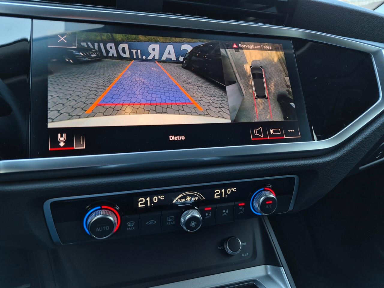 Audi Q3 SPORTBACK 35 1.5 TFSI S-TRONIC S LINE TETTO APRIBILE CERCHI 19" CARPLAY LED 360° PELLE NAVI