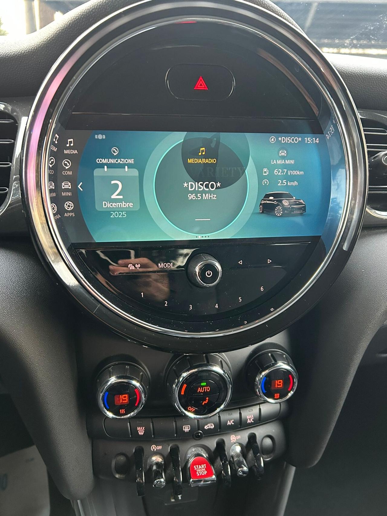 Mini F56 3p 1.5 BENZINA Yours auto LED CERCHI 17"