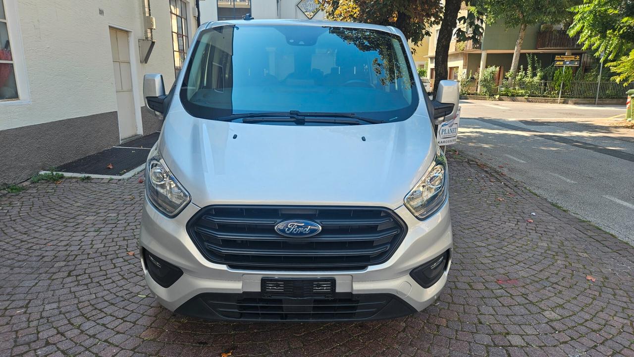 Ford Transit Custom 320 2.0 TDCI 130 CV 8 POSTI - DOPPIO CLIMA-GANCIO