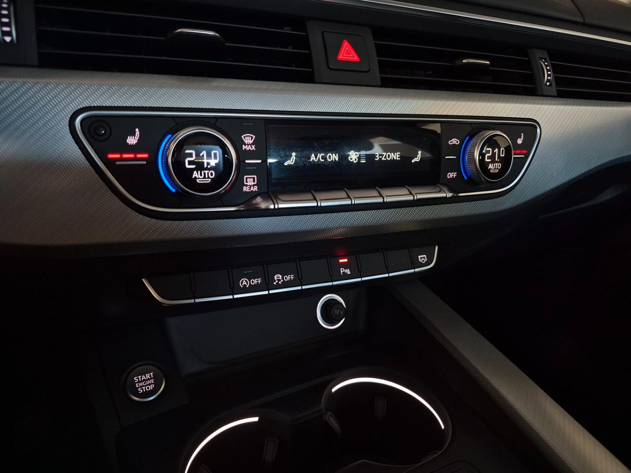 Audi A4 AVANT 2.0 TDI 150CV S-TRONIC LED NAVI CLIMA 3 ZONE SEDILI RISC. WIRELESS
