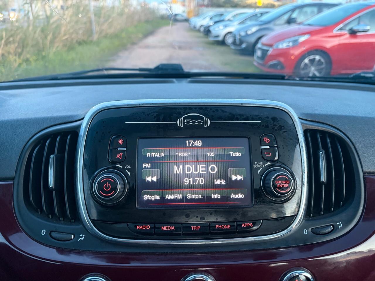 FIAT 500 1.2 LOUNGE 96.000 KM ANNNO 2017 GARANTITA