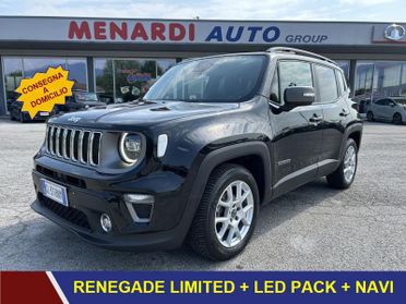 Jeep Renegade 1.6 Mjt 130 cv Limited NAVI+LED+KEYLESS