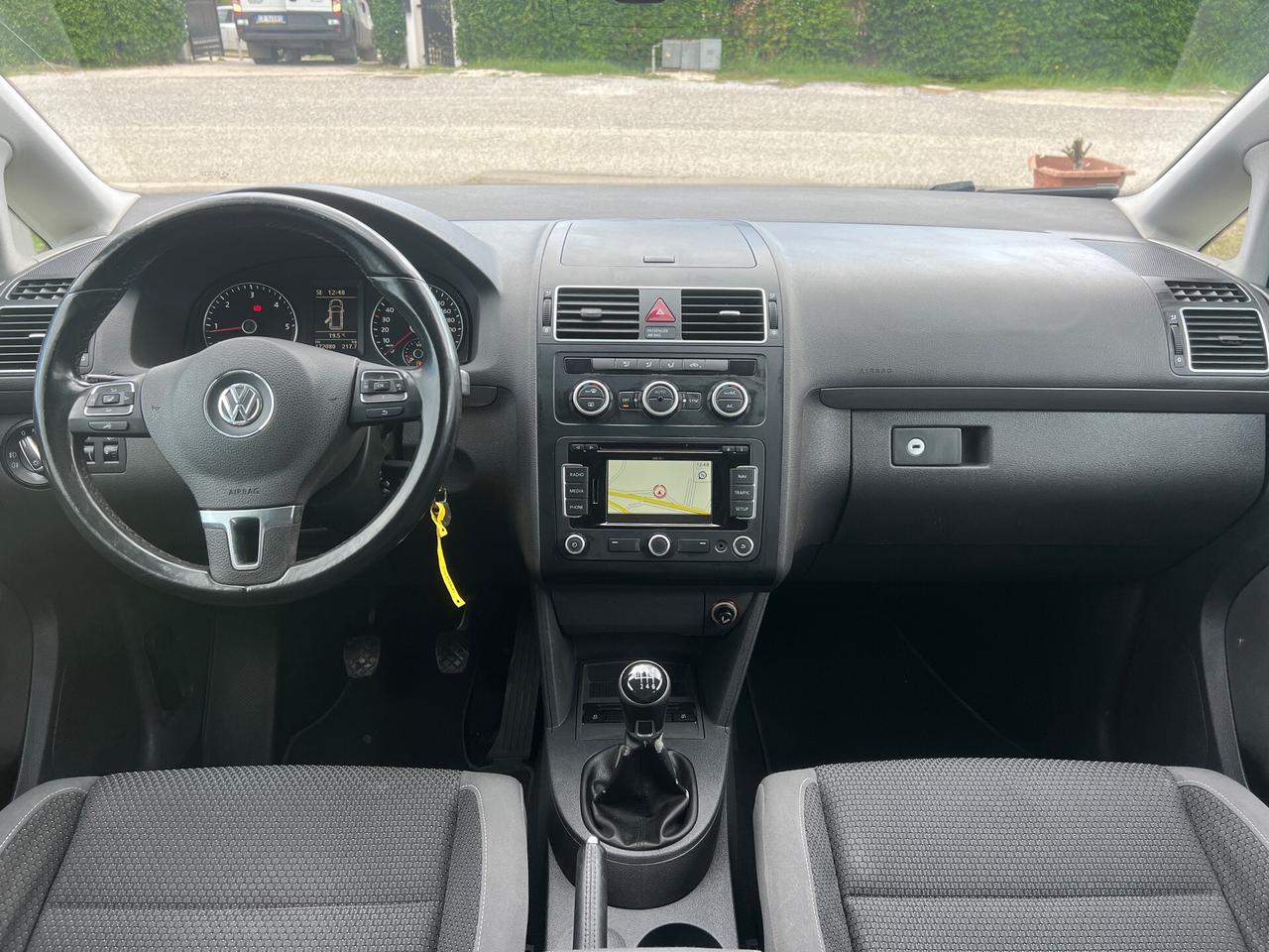 VW Touran 1.6TDI 105CV 7POSTI-2015"KM CERTIFICATI"