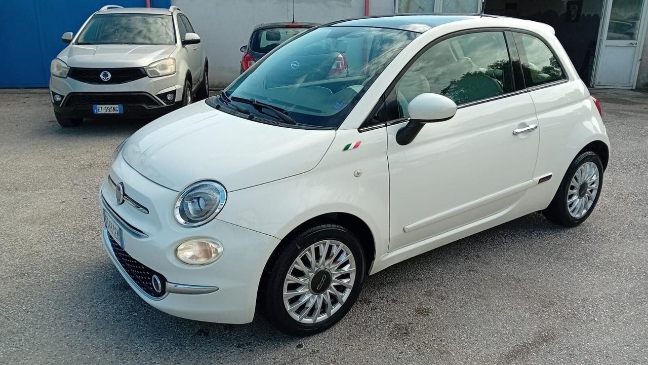 Fiat 500 lounge-1.3 mjt-95cv-12/2016