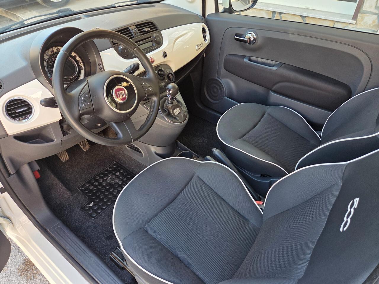 FIAT 500 ANNO 2015 1.2 BENZINA 70 CV KM CERTIFICATI