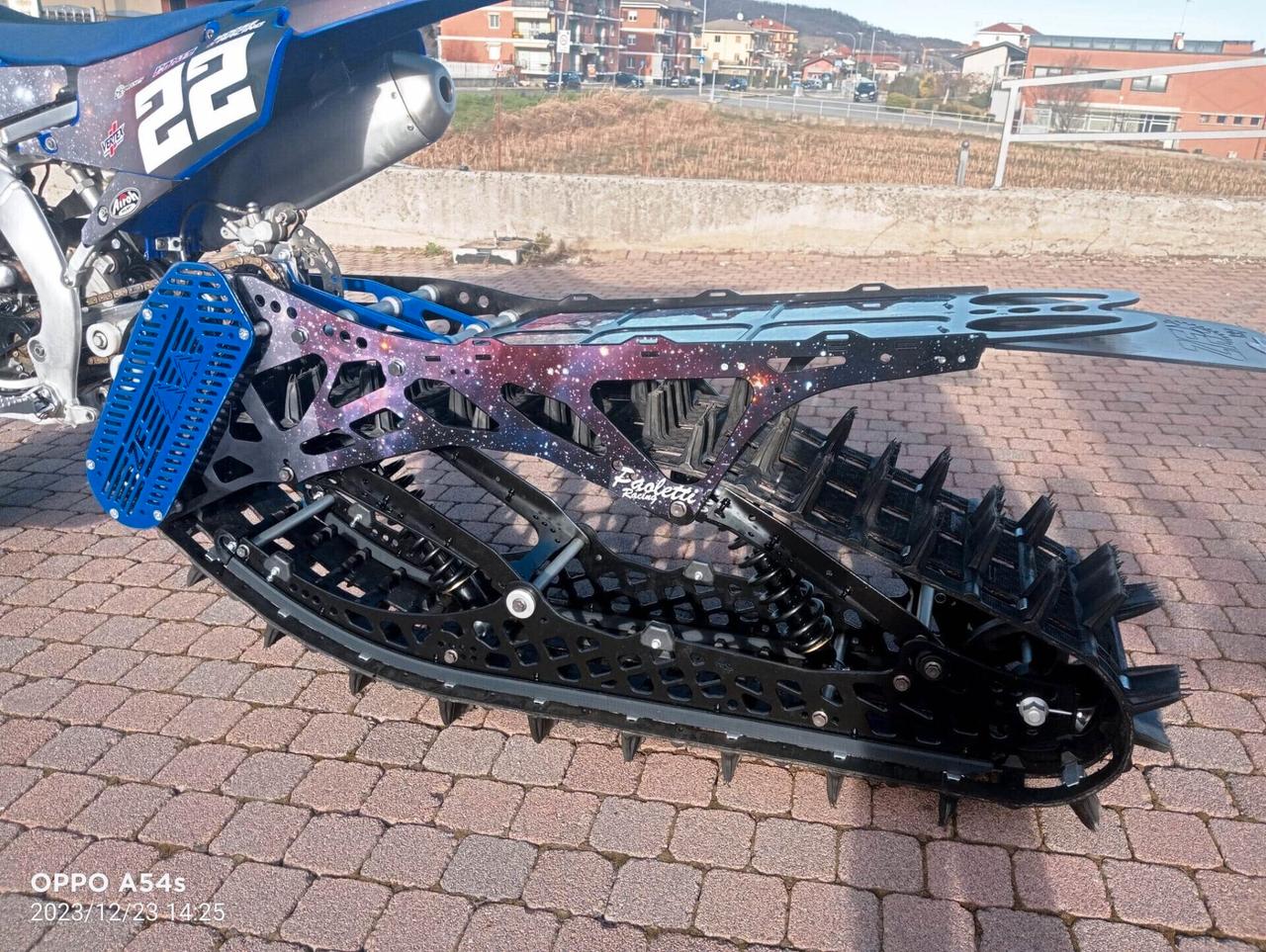 Yamaha yzf 450 kit cingoli snowbike da 127