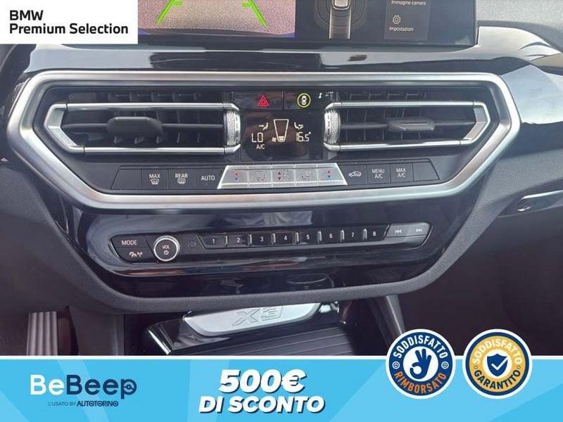 BMW X3 XDRIVE20D MHEV 48V AUTO