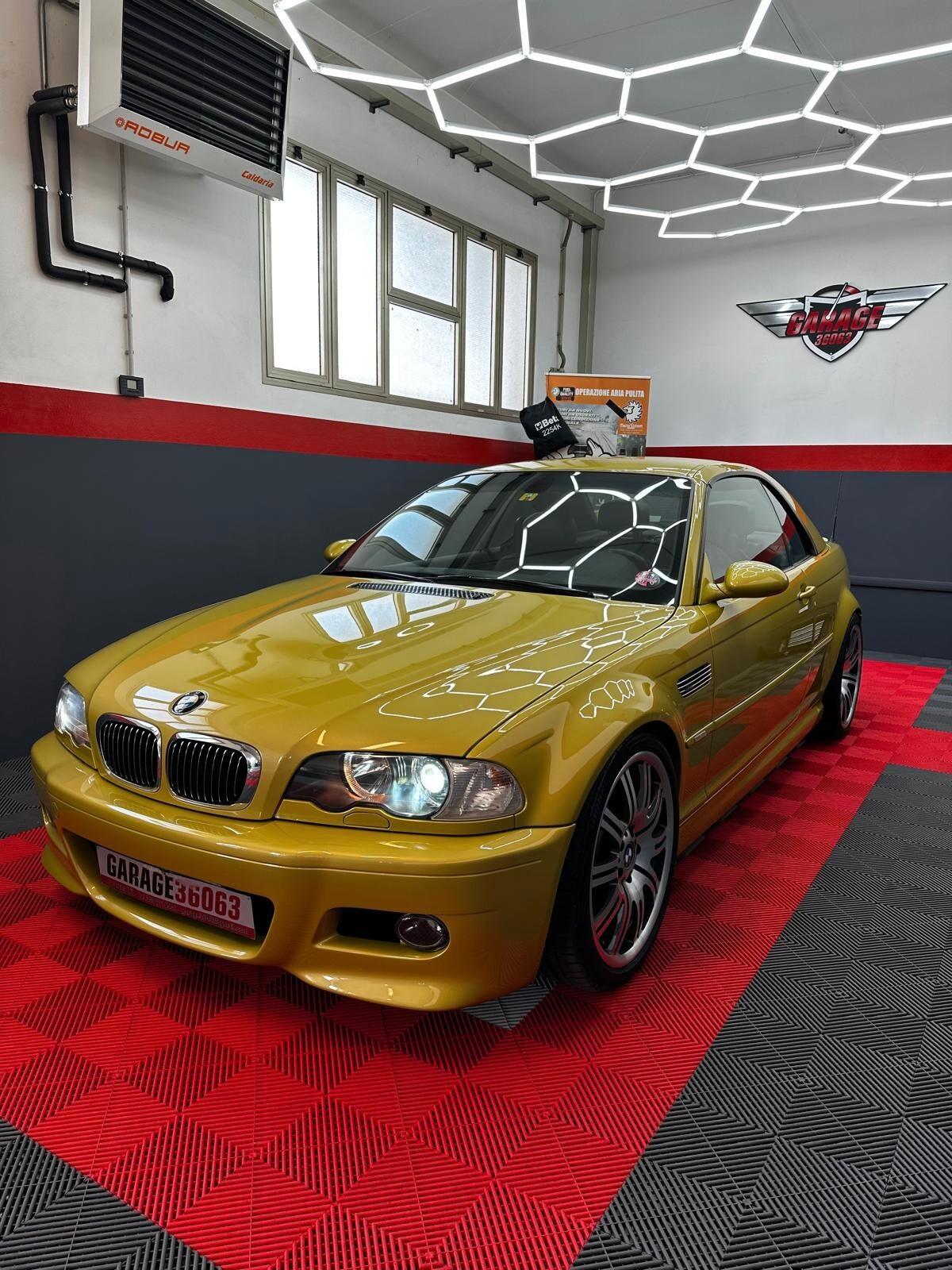 Bmw M3 e46 cabrio manuale