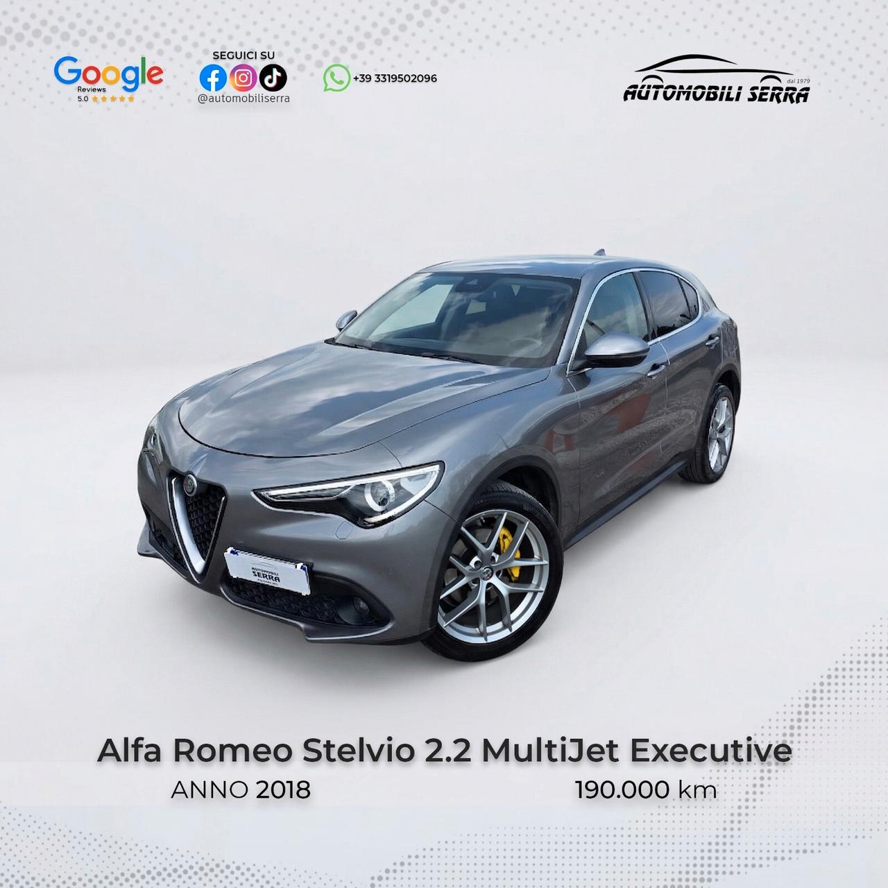 Alfa Romeo Stelvio 2.2 Turbodiesel 210 CV AT8 Q4 Executive
