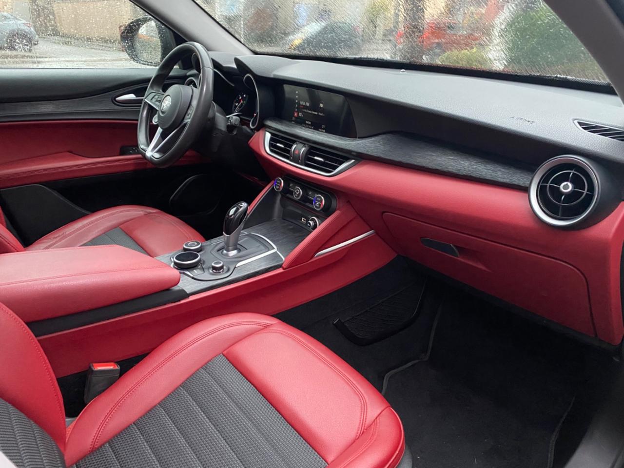 ALFA ROMEO STELVIO 2.2 SUPER Q4 PELLE ROSSA 190CV