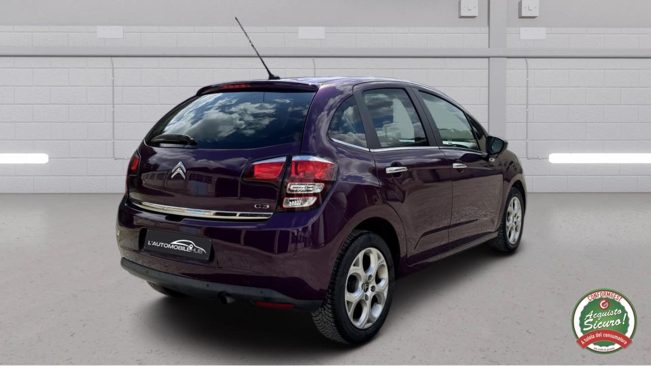 Citroen C3 1.2 82cv Exclusive **PREZZO REALE**
