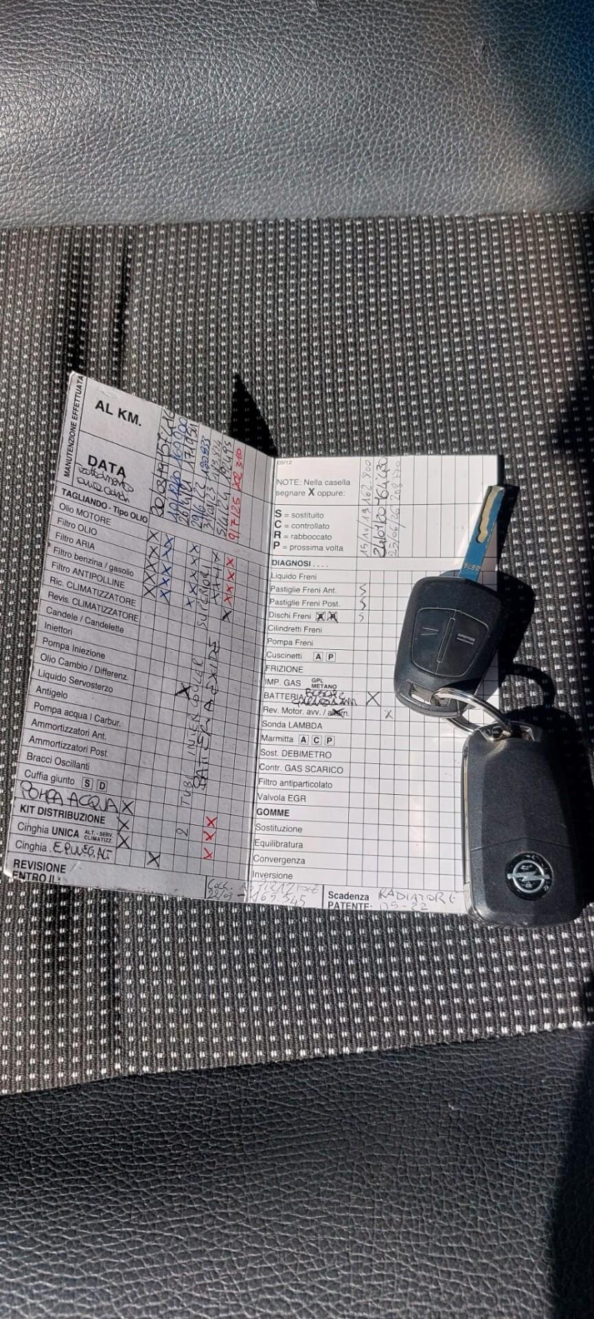 Opel Zafira 1.9 CDTI 150CV 7 posti COSMO 2008