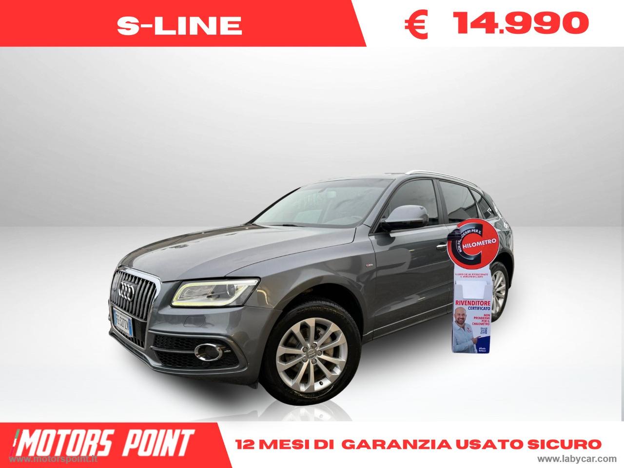 AUDI Q5 2.0 TDI 190 CV cl.d. qu. S tr. Adv.P. S-LINE