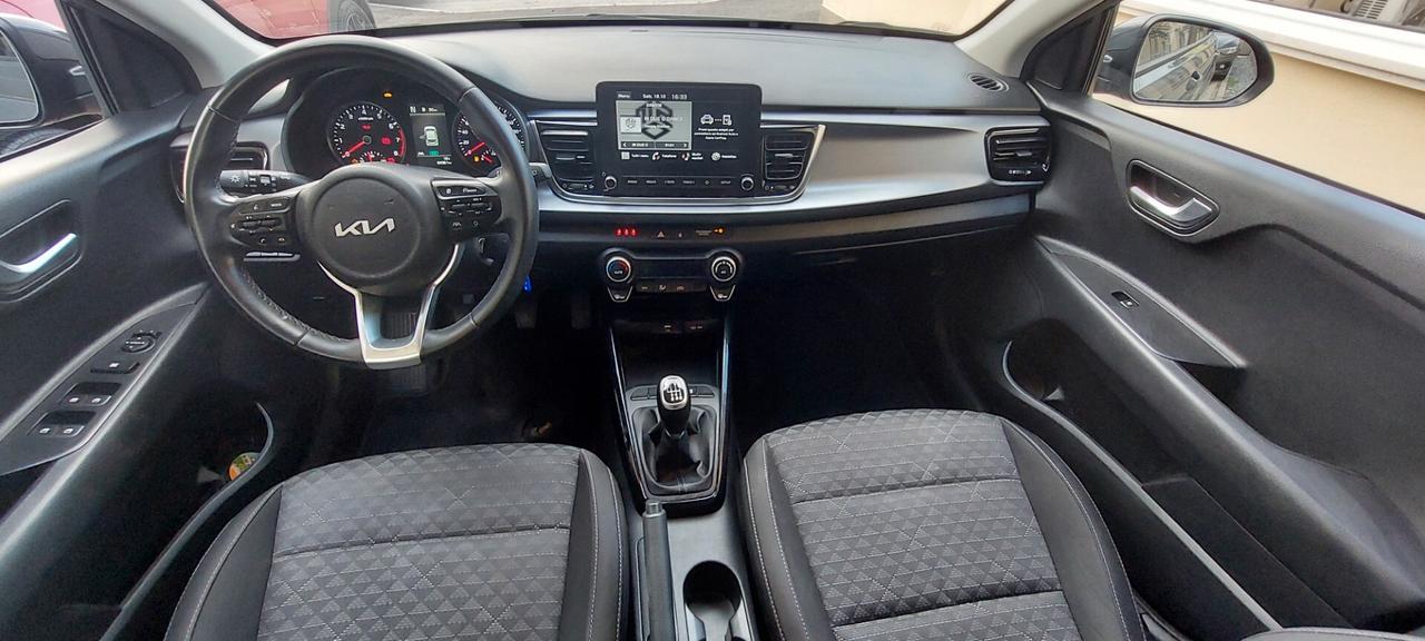 KIA RIO 1,0 IBRIDA BENZINA 100 CV ST LINE STRAFULL OPTIONAL,PARI AL NUOVO FULL FULL