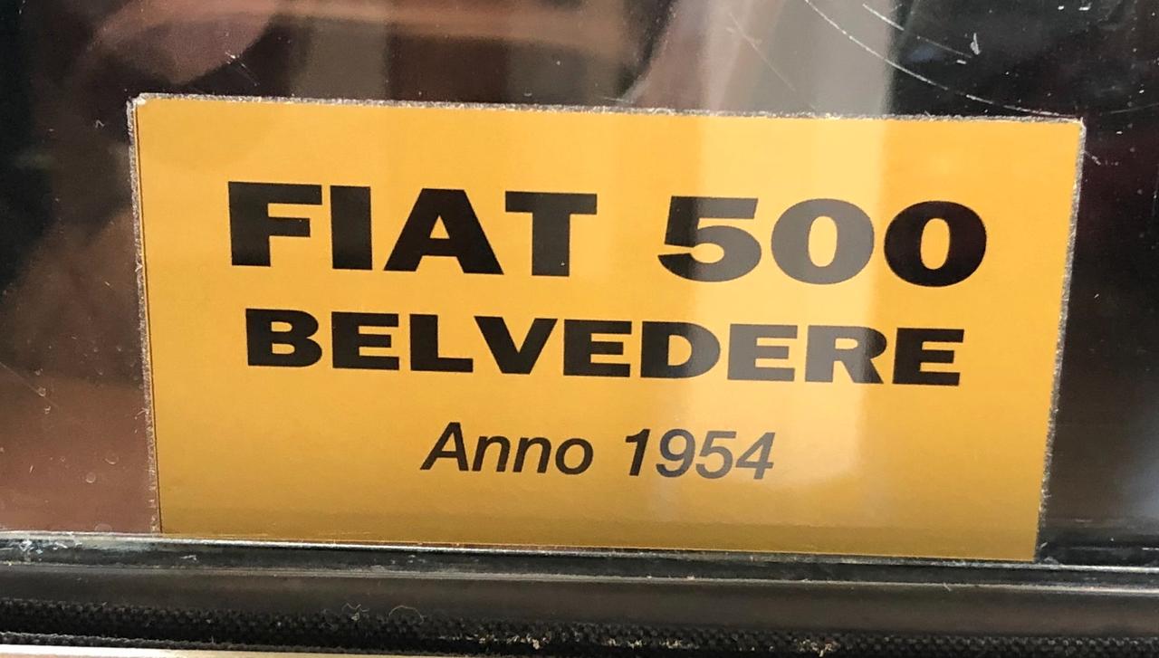 Fiat 500C Belvedere del 1954