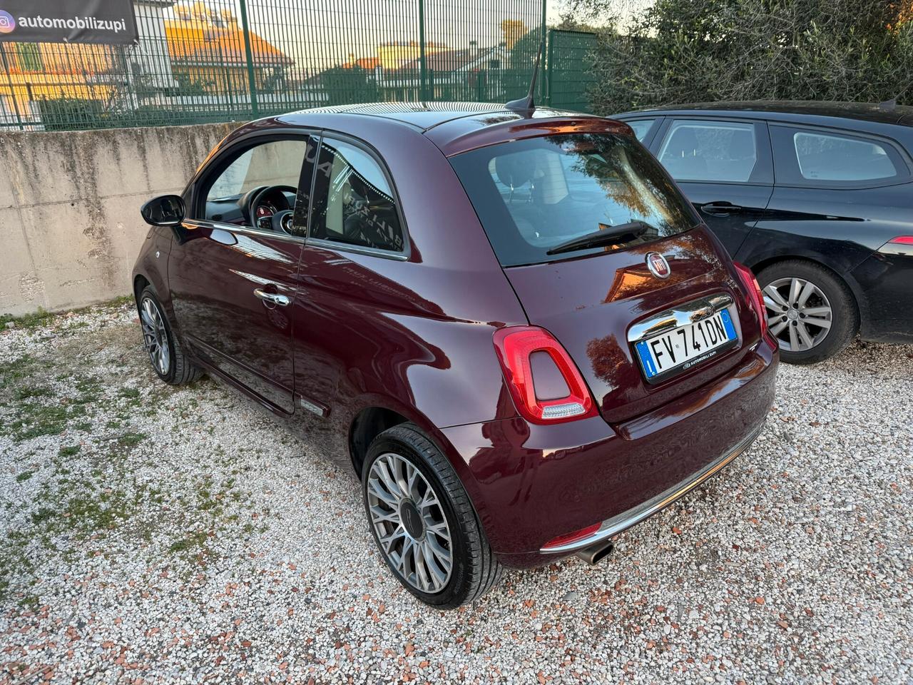 FIAT 500 BORDEAUX *ADATTA PER NEOPATENTATI*