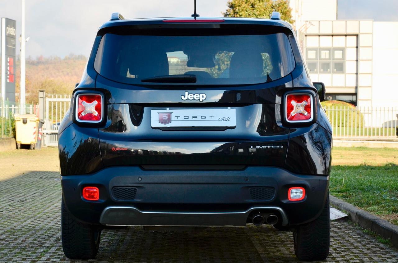 JEEP RENEGADE 1.6 MJT LIMITED FWD 120cv, UFF ITALIANA, EURO 6B, NAVI, PELLE, PERMUTE