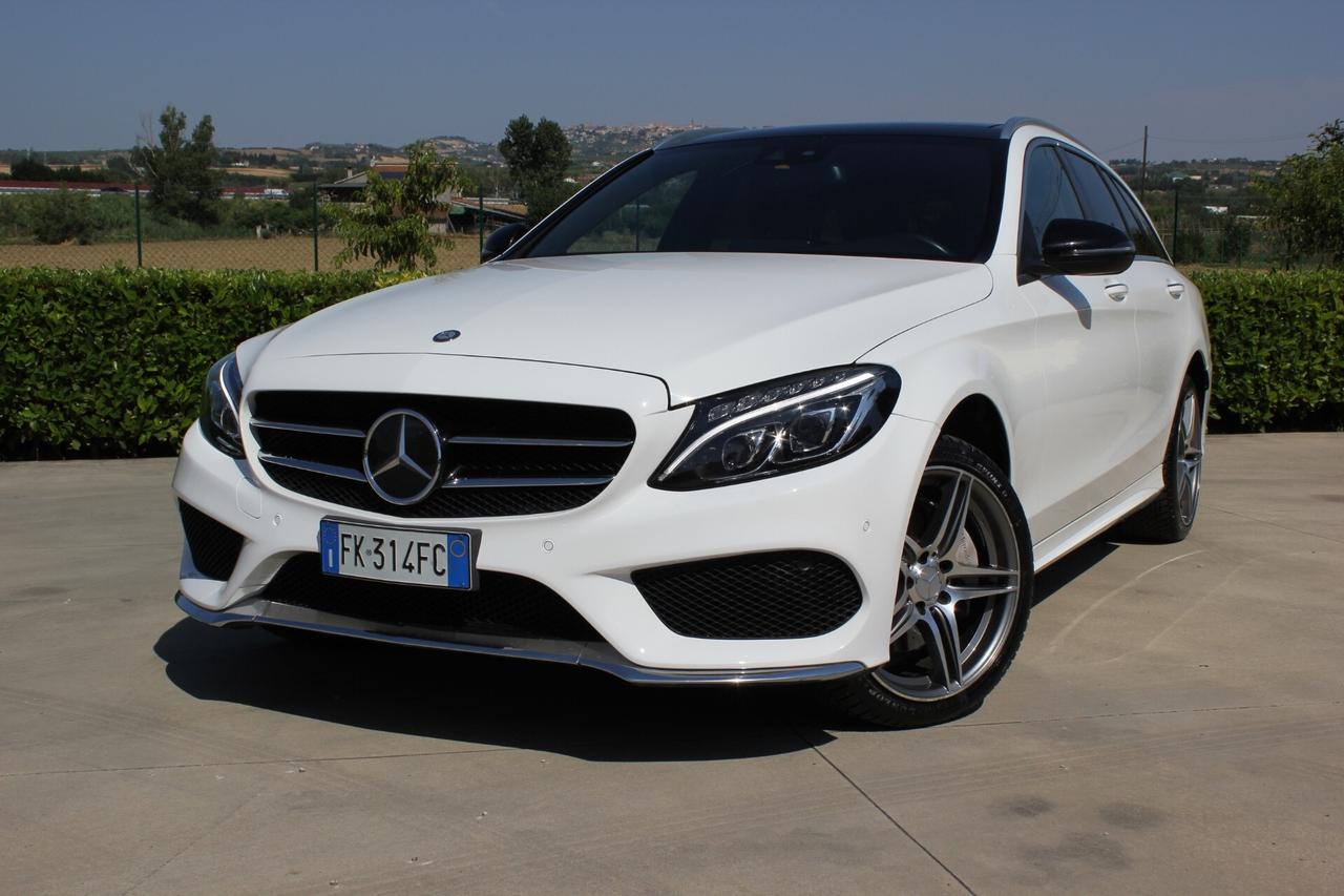 Mercedes-Benz C 220 d Station Wagon Premium AMG Auto