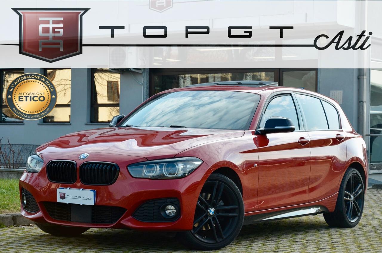 BMW 120d 5p XDRIVE MSPORT AUTO 190cv UFFICIALE ITALIANA, TETTO, EURO 6D, NAVI, FARI LED, PERMUTE