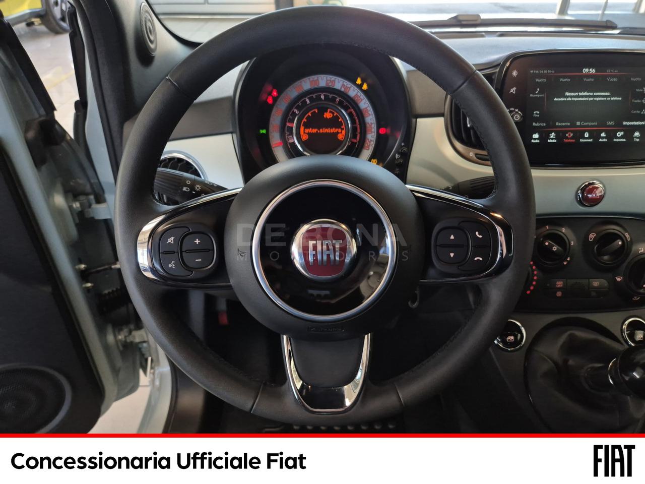 Fiat 500 1.0 hybrid connect 70cv