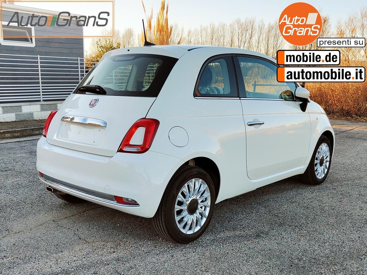 Fiat 500 1.2 03/19 Bianco Lounge