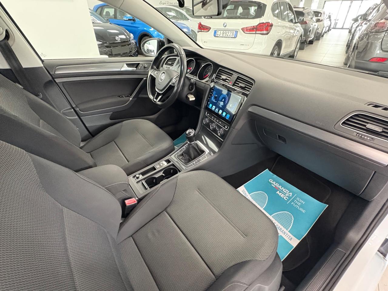 Volkswagen Golf 7+ 1.6 TDI 115 CV 2017 km 137000