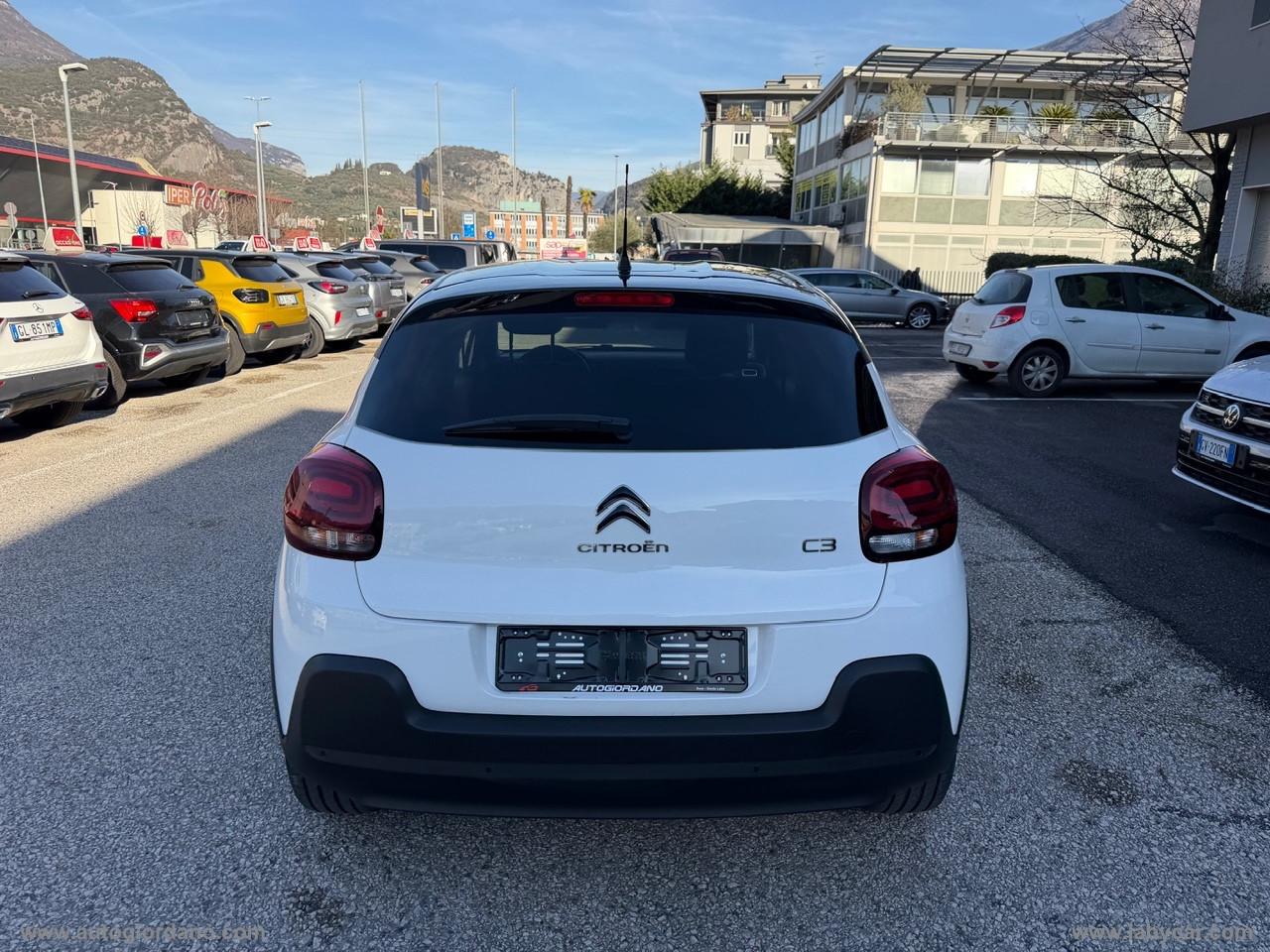 CITROEN C3 PureTech 83 S&S Shine VETRI OSCURATI - RETRO CAMERA - CLIMA AUTOMATICO