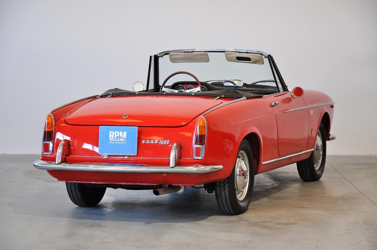 Fiat 1500 Cabriolet ASI meccanica revisionata