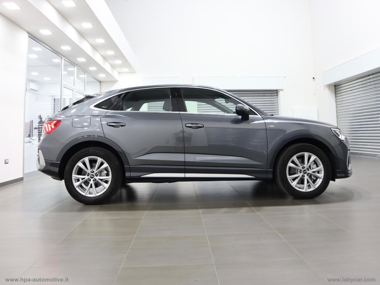 AUDI Q3 SPORTBACK 2.0TDI 200CV S-tronic S-LINE NAVI MATRIX LED PELLE QUATTRO RETROCAMERA