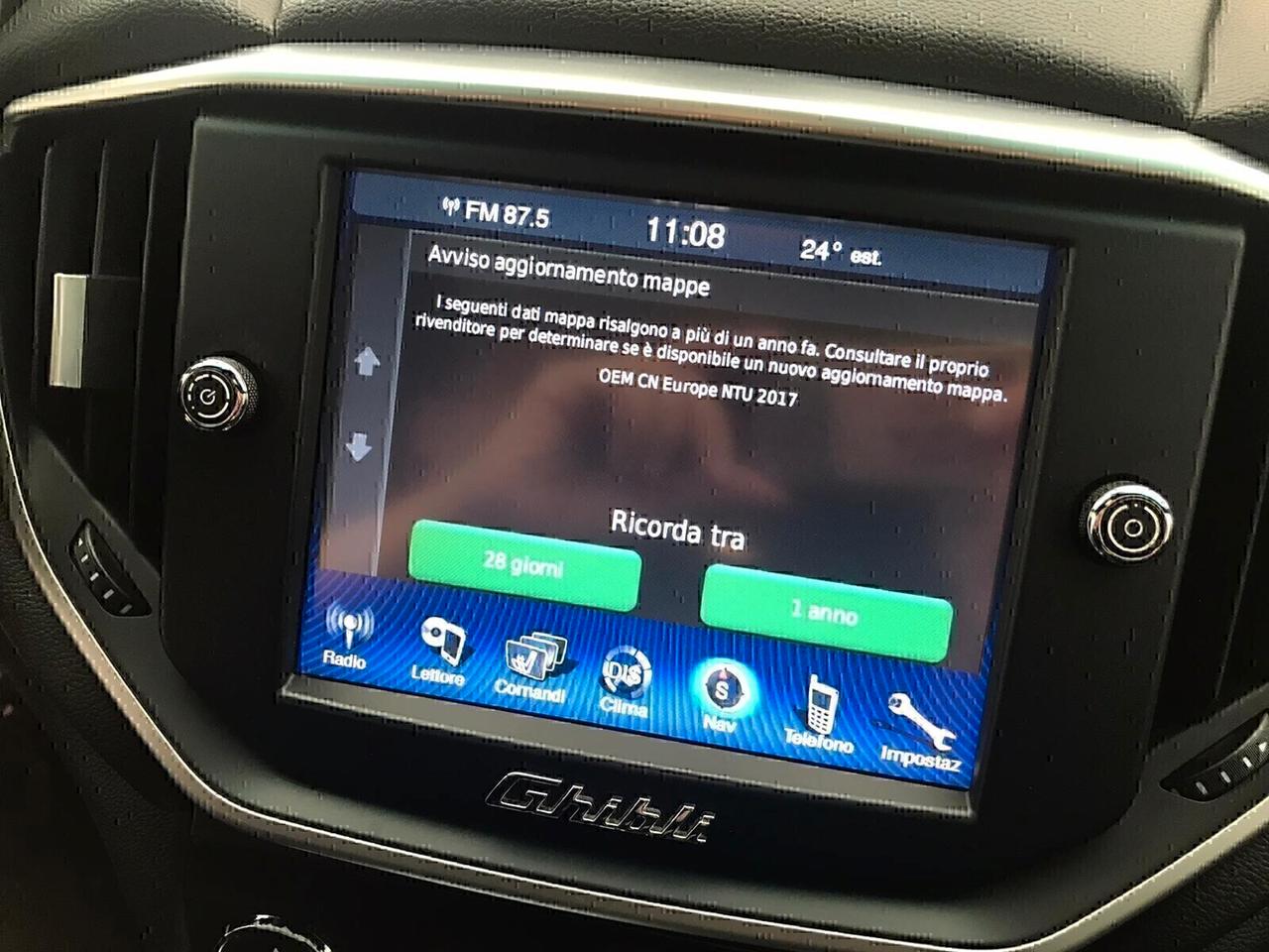 Maserati Ghibli V6 Diesel 12/2016 Full Optional