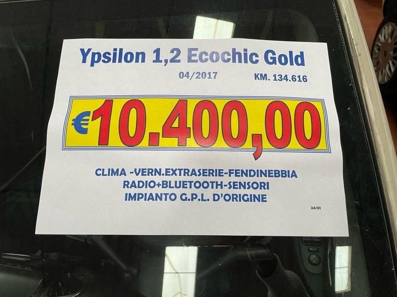 Lancia Ypsilon 1.2 69 CV 5 porte GPL Ecochic Gold