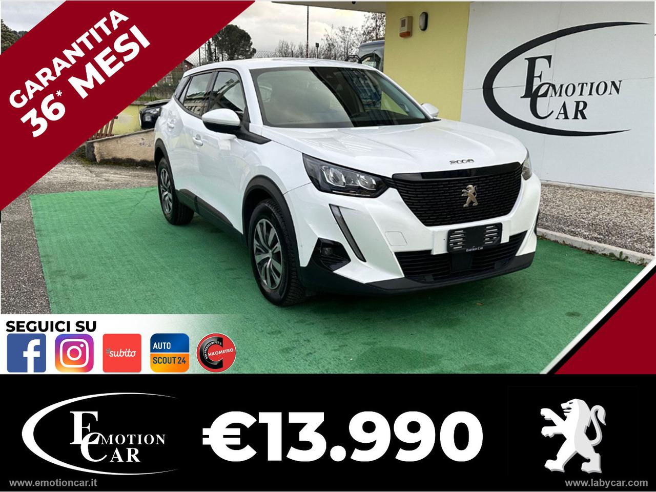 PEUGEOT 2008 PureTech 100 S&S Active - 2020