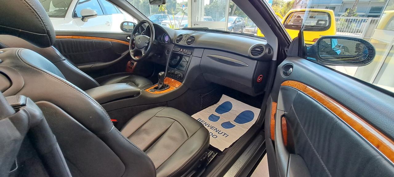 Mercedes CLK 200 Cabrio Elegance-PELLE-CRUISE*ASI*PDC...