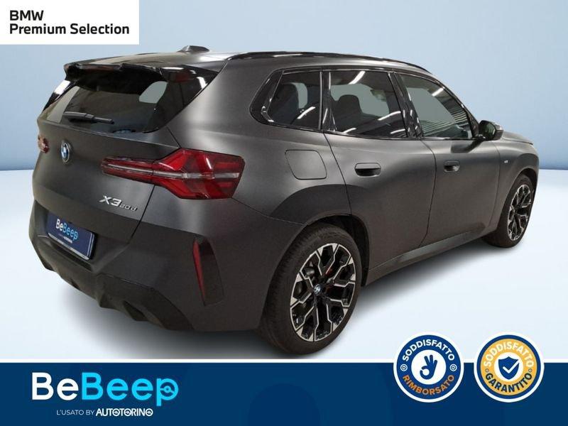 BMW X3 XDRIVE20D MSPORT PRO AUTO