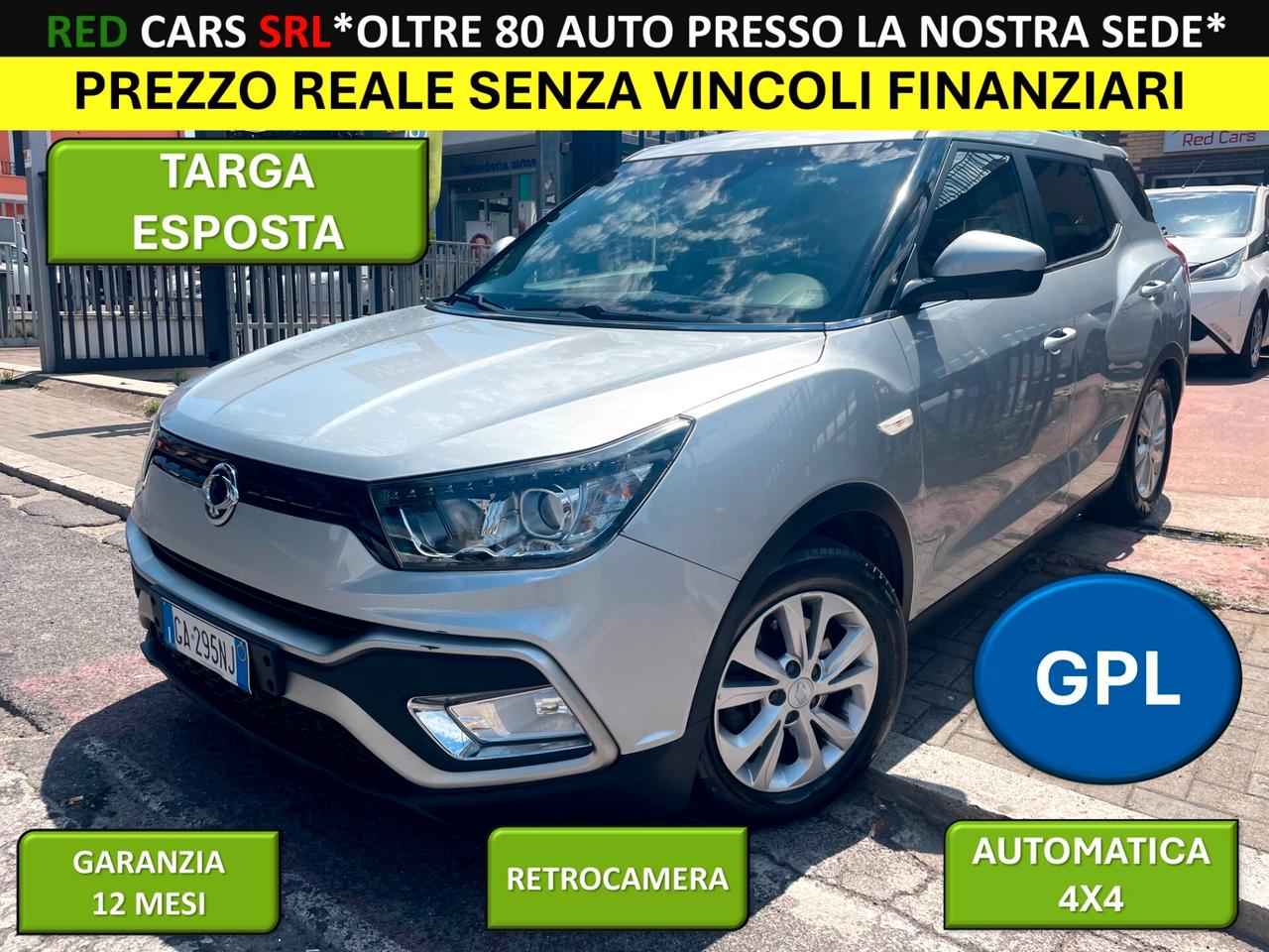 SSANGYONG XLV 1.6 GPL 4WD *PREZZO VERO* AUTOMATICA