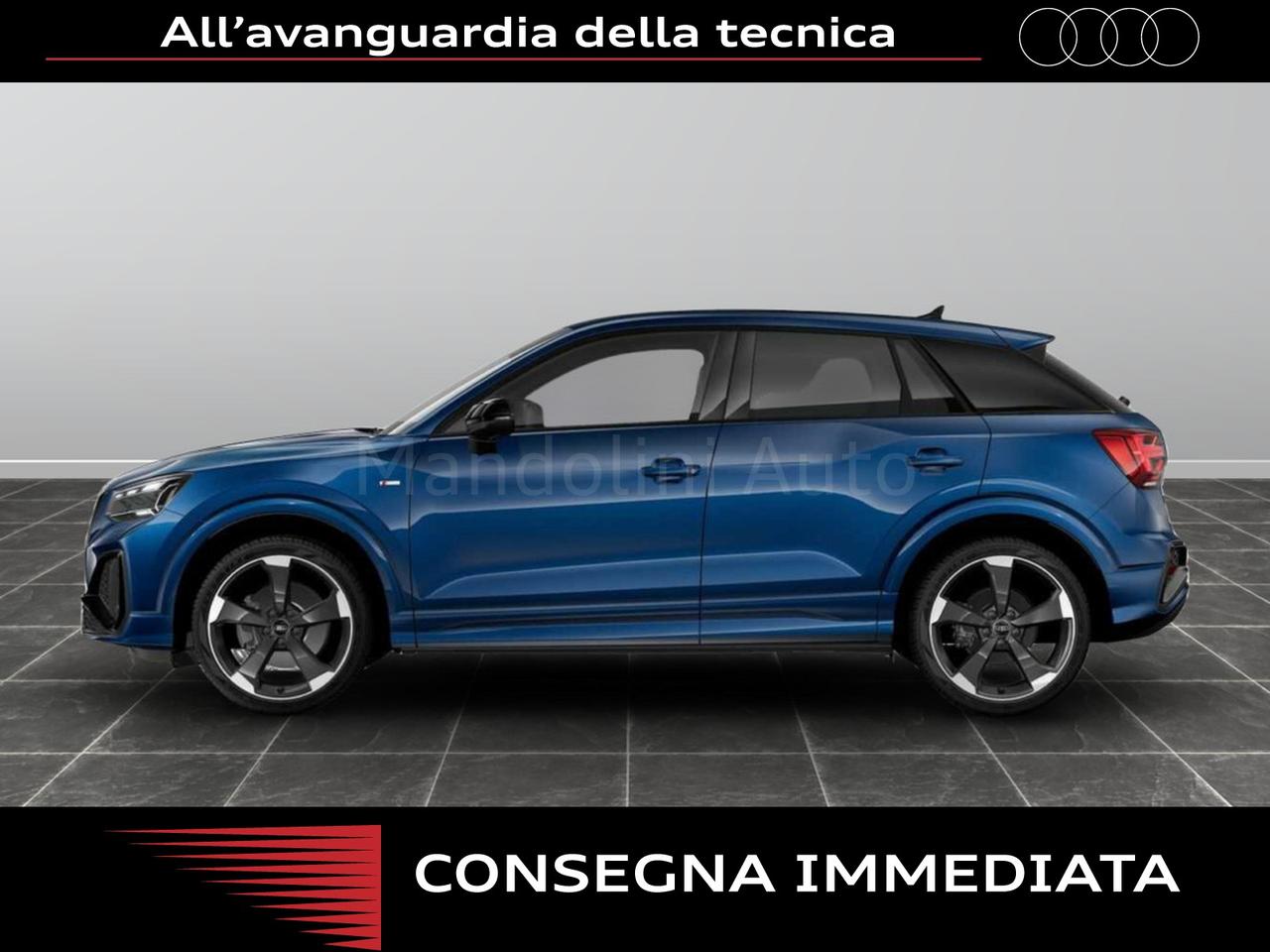 Audi Q2 35 2.0 tdi identity black s tronic