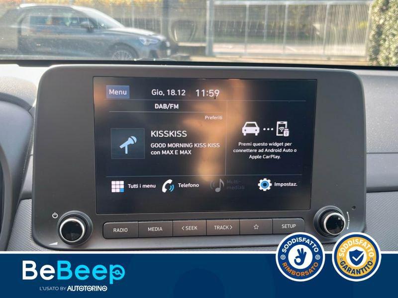 Hyundai Kona 1.0 T-GDI 48V XLINE 2WD 120CV IMT