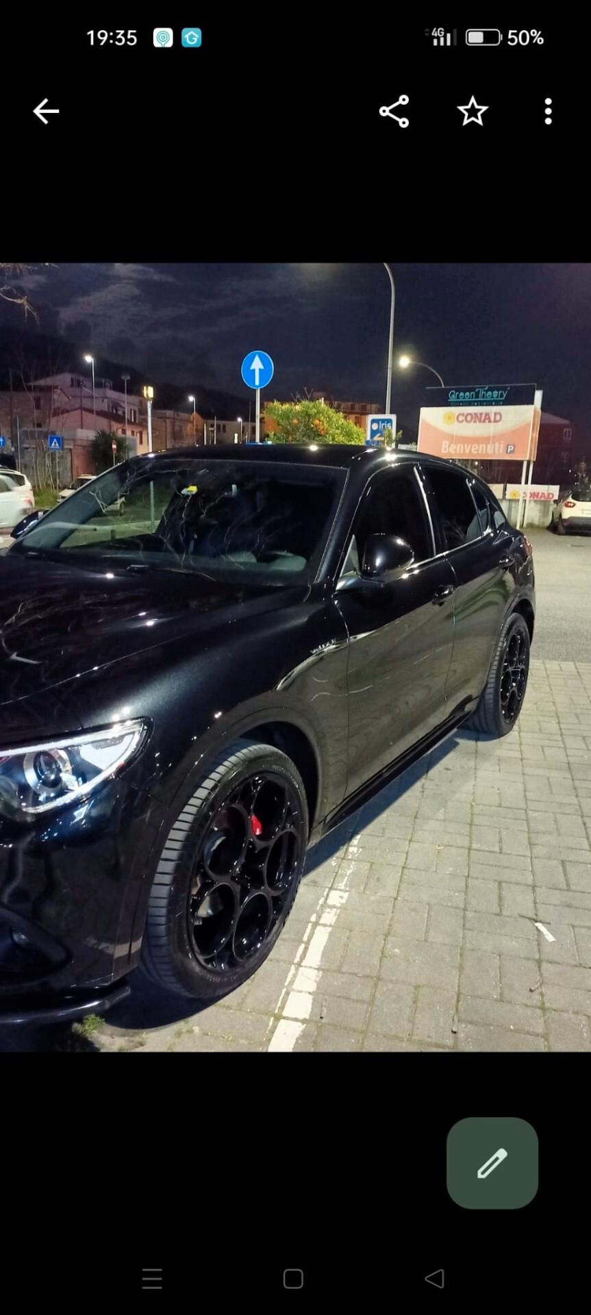 Alfa Romeo Stelvio 2.2 Turbodiesel 210 CV AT8 Q4 Veloce POSSIBILTA' DI GARANZIA EUROPEA