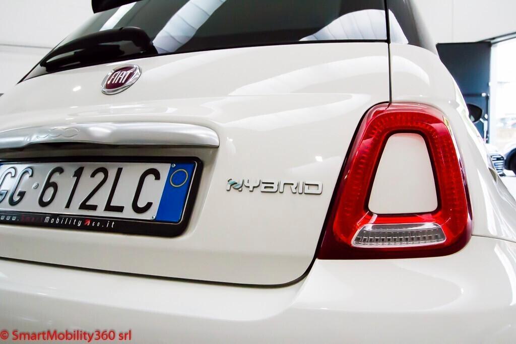 Fiat 500 1.0 hybrid Hey Google 70cv - Ok neopatentati!