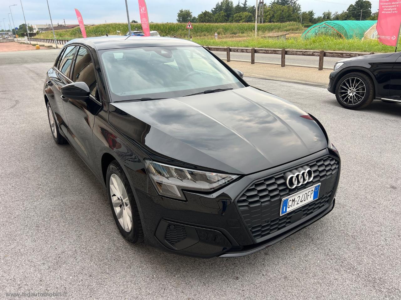 AUDI A3 SPB 30 TDI Business SOLO KM.34500 RETROCAMERA