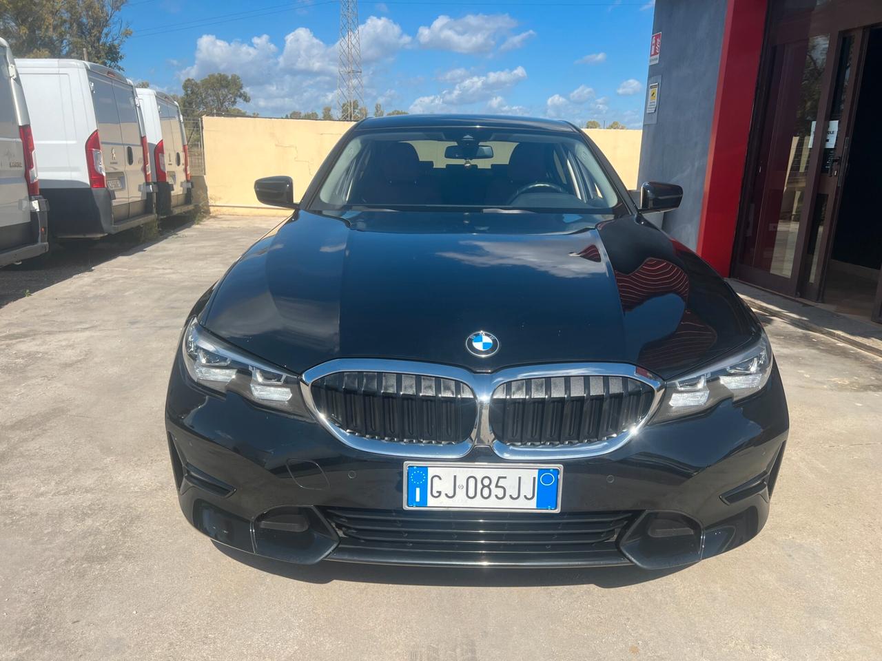 Bmw 320d Sport Automatica Pelle Rossa Berlina