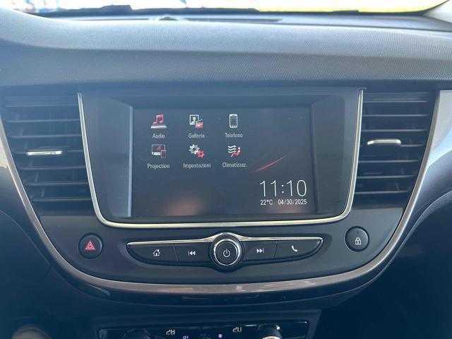 OPEL Crossland X 1.2 GPL 12V Advance BLUETHOOT OK NEOPATENTATI