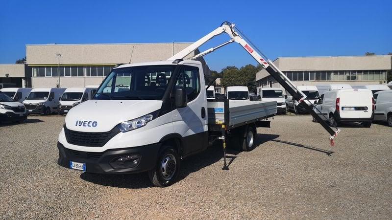 Iveco Daily 35C14 BTor 2.3 HPT PL Cassone con Gru