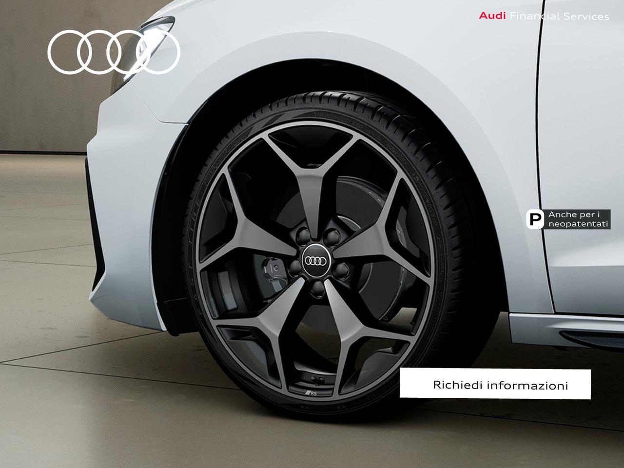 Audi A1 sportback 30 1.0 tfsi identity black 116cv s-tronic
