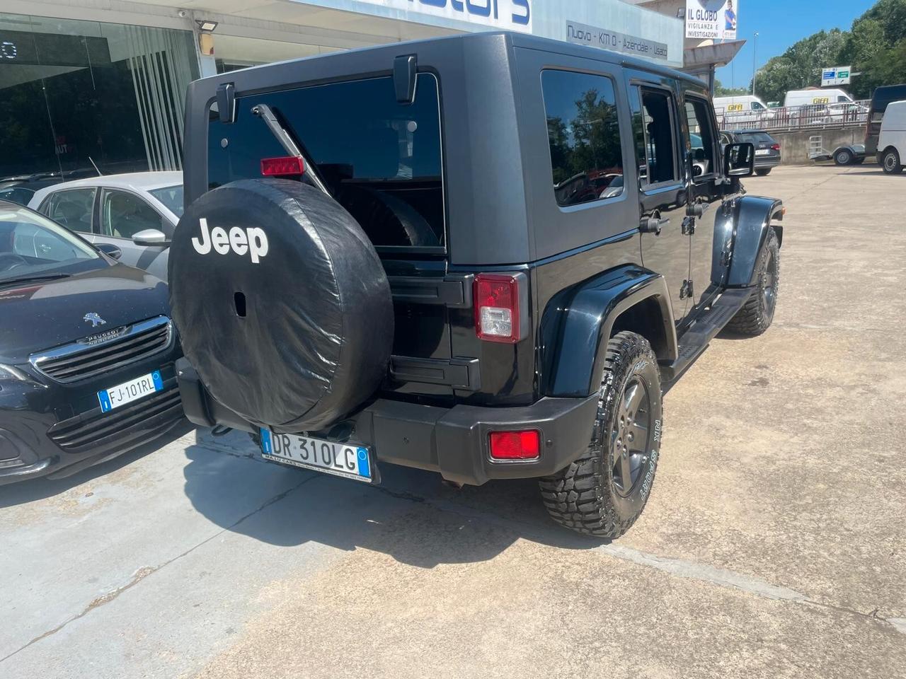 Jeep Wrangler Unlimited 2.8 crd Sahara auto dpf