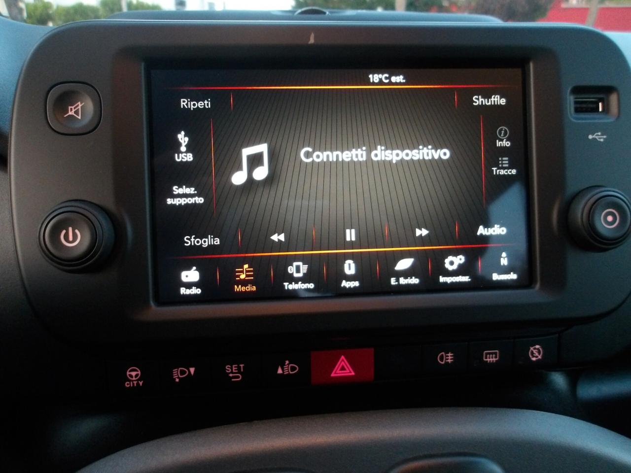 FIAT PANDA 1.0 HYBRID-KM 16.000-2022-PREZZO PROMO!